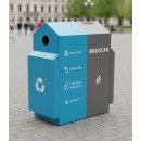 MK3 Double Litter Bin 